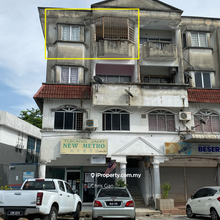 Air putih corner unit for rent. Nice location in city center .
