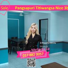 Johor Bahru Pangsapuri Titiwangsa Bandar Baru Uda Nice Design 3bed