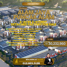 Puncak Alam 3-Acre 3-Storey Detached Factory for Sale