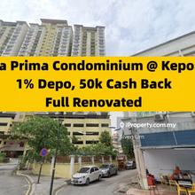Well kept condition, Mid Floor, Modern Renovation, 1% deposit