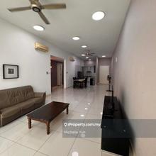 Fully furnished,3r2b,2cp,balcony facing kl city view,new sofa,spacious