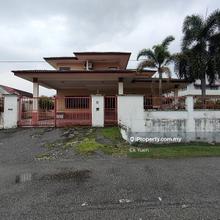 Bungalow with residential land for sale at housing trust ipoh perak