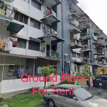 Sri Lempah Flat Ground Floor For Rent now.