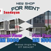 Brand New shop lots for Rent at Sendayan