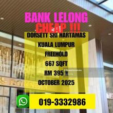 Bank Lelong Freehold Dorsett Residence Sri Hartamas Kuala Lumpur
