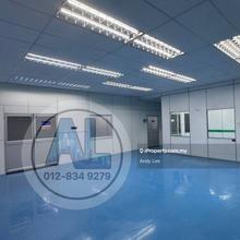 Clean Room Ready high ceiling