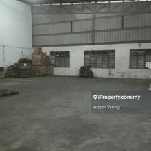 Near Toll Utara 1.5 Storey Warehouse/Factory Sungai Tukang For Sale