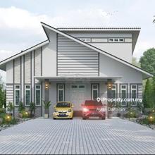 Rumah banglo moden,dalam pembinaan