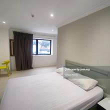 6 mins to LRT Plaza Rakyat. Furnished Room @ Pudu, Menara Maybank KL