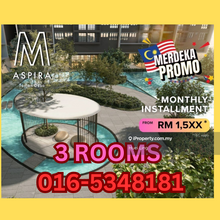 M Aspira, Early Bird Mystery Promotion, 100% Loan, Rm500 Booking Fee