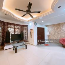 Fully Furnished 1.5 Storey Terrace House Ujong Pasir