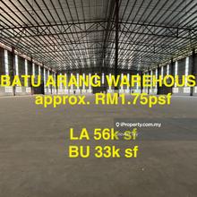 Kota puteri batu arang factory warehouse for rent