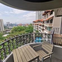 3 bedroom part furnished with  an unobstructed view of bangsar 