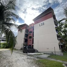 Flat Pandan Jaya- 5.6% ROI, Walking to LRT Pandan Indah,to Pandan Jaya