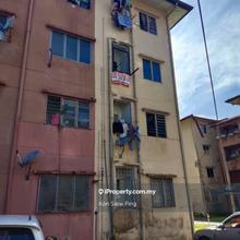 Second Floor Rpr Flat For Sale at 13th Mile,Taman Sri Muhibbah