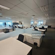 Well maintained fully furnished office space in Sentral KL, Brickfield