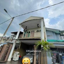 Double Storey terrace house @ Freehold @ Renovated @Fully extended