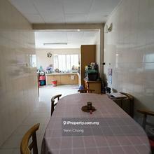 Fully Extended Front&Back,3r2b, 1 Storey Terrace House, Panda Perdana
