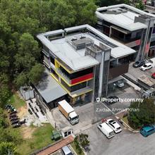 Corner Beside Main Road Triple Storey Semi Detached Building For Sale 