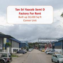 Tan Sri Yaacob, Semi D Factory, Bua 10,430 Sqf