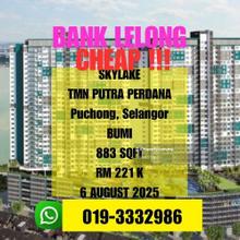 Bank Lelong Skylake Residence Taman Putra Perdana Selangor
