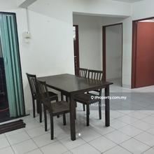Aman satu partial furnished cheap price 