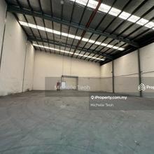 Kepong Single Storey Warehouse For Rent