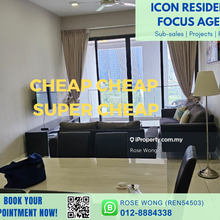 Super Cheap! Must Sell! Cheaper than Leasehold! Icon Residence 4 Sale