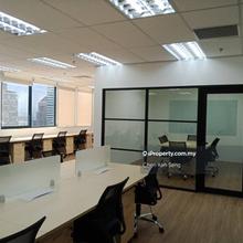 Wisma UOA 2 Renovated & Fully Furnished Office for Rent