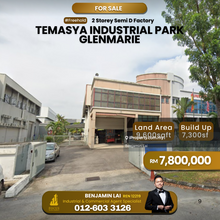 Temasya Industrial Park, Shah Alam 2 Storey Semi D Factory for Sale
