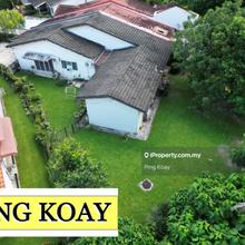1 Storey Semi-D at Taman Western, Facing Field, Huge Land