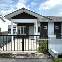 Taman Mahkota Kampar Single Storey Endlot Full Loan Rumah Setingkat