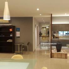 Freehold big size renovated service apartment danga view johor bahru