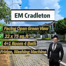 2 Story Cradleton Eco Majestic, 22x75sf, Aircond, Facing Open