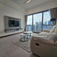 Fully Furnished 688 sqft 1&1 Room 1 Bathroom Core Residence @ TRX 