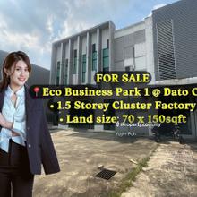 Eco Business Park 1 Phase 1 @ Dato Onn 1.5 Storey Cluster Factory 