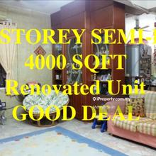 Medan Mahsuri 2 Storey Semi d Renovated Unit 4000 Sqft Good Deal