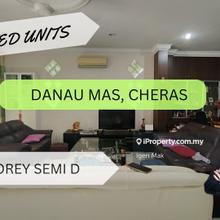 2 Storey Semi D House, Danau Mas Cheras For Sale