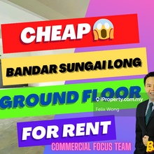 Super Cheap, 4 Storey Corner Shop for Sale @ Bandar Sungai Long