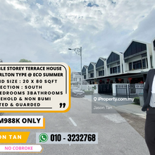 Eco Summer @ Charlton Type @ Double Storey Terrace House