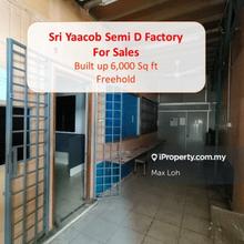 Sri Yaacob, Semi D Factory, Bua 6,000 Sqf