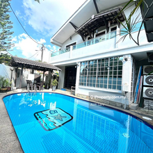 Corner Lot Terrace With Swimming Pool