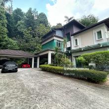 3 storey bungalow with pool corner lot 