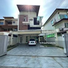 3 storey End lot 30x80 @ Taman Medan Idaman, Freehold, Renov & extend