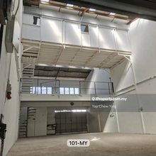 Cheap Rent!! Sungai Rasau Bukit Raja,Klang 1.5 Storey Light Factory