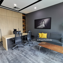Direct linked To LRT Fitted Office, Move In Condition