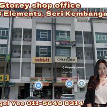 4 Storey Shop Office with lift @3 Elements, Seri Kembangan