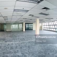 Partial furnished office unit for rent