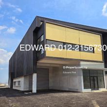 One side a half Sty Detached Factory For Rent @ Bukit Raja