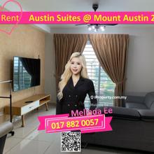 Tebrau Austin Suites @ Mount Austin Apartment Fully Furnished 2bed